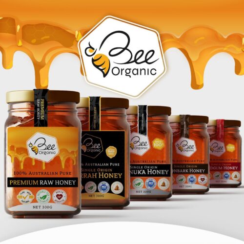 Bee Organic 4 packs of 500g